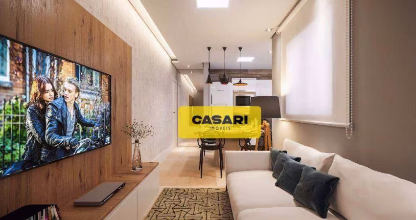 Apartamento à venda, 49 m² por R$ 359.000,01 - Vila Eldízia - Santo André/SP