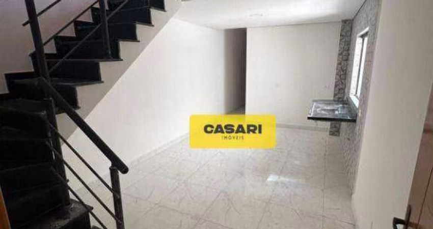 Cobertura com 2 dormitórios à venda, 80 m²  - Vila Helena - Santo André/SP