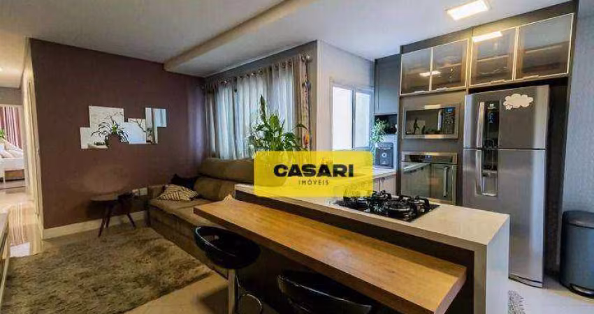Cobertura com 3 dormitórios à venda, 140 m² - Vila Valparaíso - Santo André/SP
