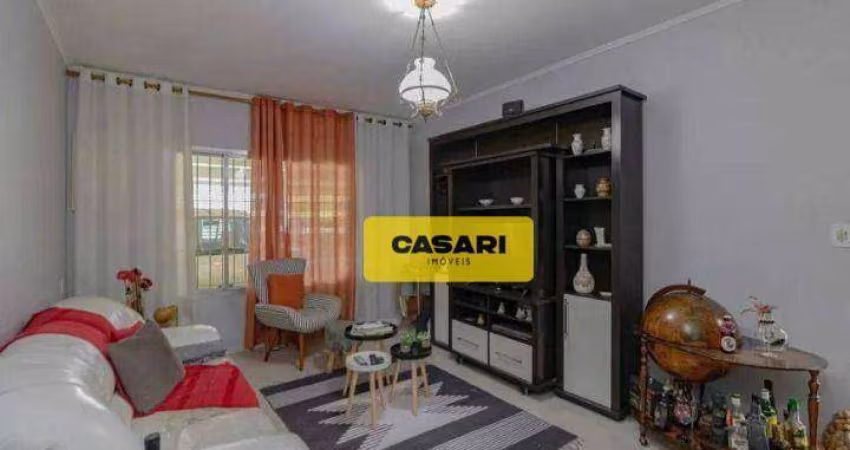 Sobrado com 3 dormitórios à venda, 176 m² - Parque Erasmo Assunção - Santo André/SP