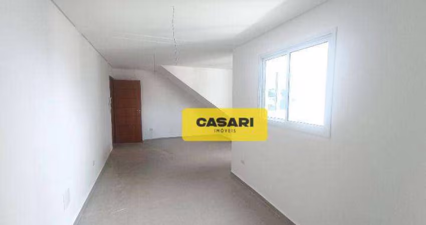 Cobertura com 2 dormitórios à venda, 108 m² - Vila Pires - Santo André/SP