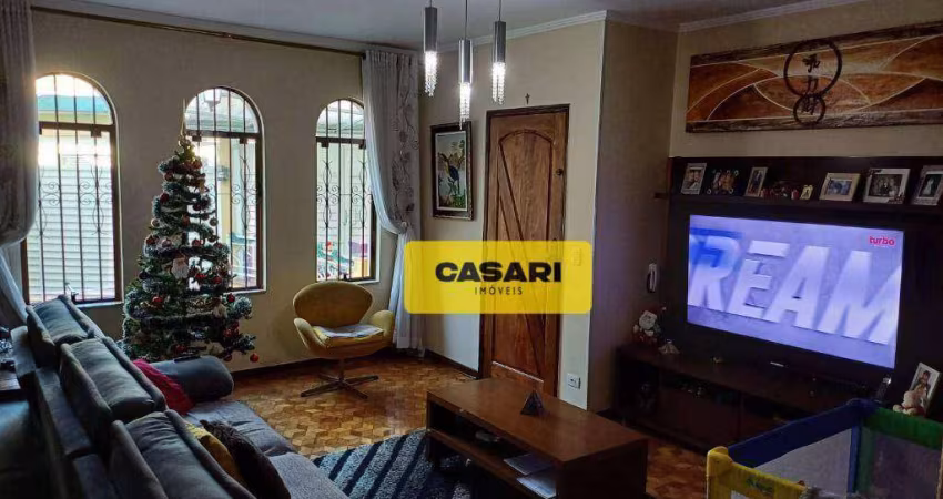 Sobrado com 4 dormitórios à venda, 130 m² - Vila Scarpelli - Santo André/SP
