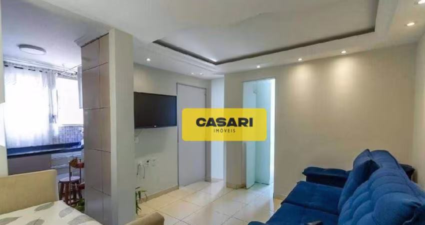 Apartamento com 2 dormitórios à venda, 48 m² - Demarchi - São Bernardo do Campo/SP