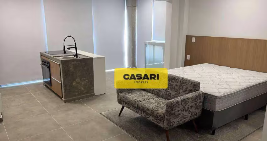 Apartamento com 1 dormitório para alugar, 32 m² - Centro - São Bernardo do Campo/SP