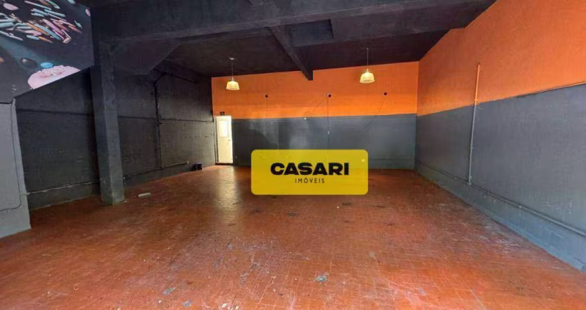 Salão para alugar, 159 m² por R$ 7.214,01/mês - Jardim do Mar - São Bernardo do Campo/SP