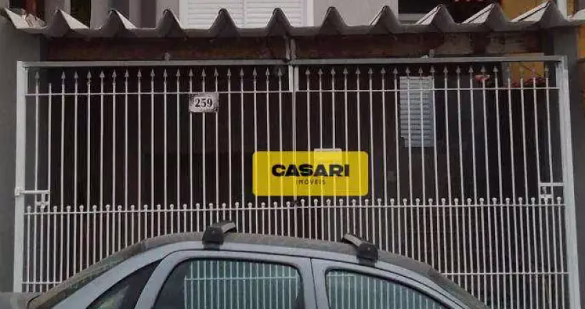 Sobrado com 2 dormitórios à venda, 123 m² - Parque Erasmo Assunção - Santo André/SP