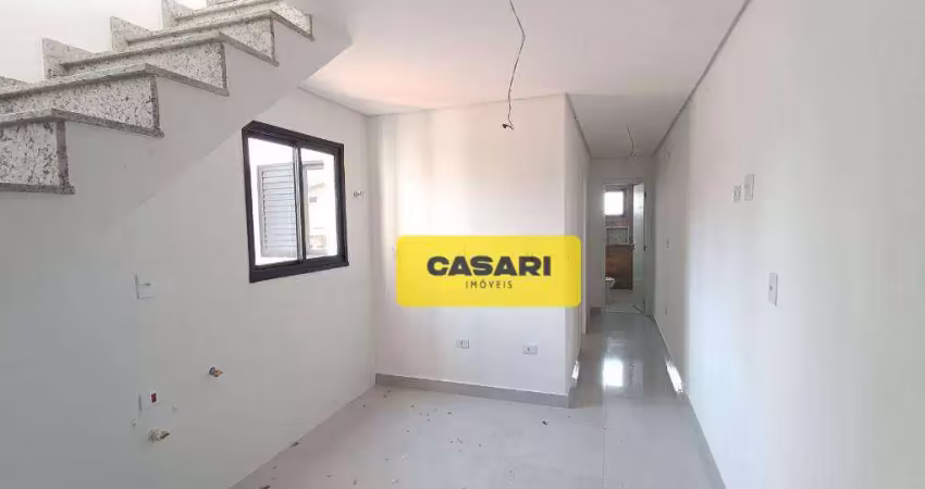 Cobertura com 2 dormitórios à venda, 100 m² - Campestre - Santo André/SP