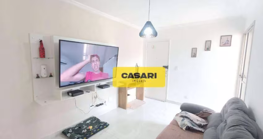 Apartamento com 2 dormitórios à venda, 50 m² - Taboão - São Bernardo do Campo/SP