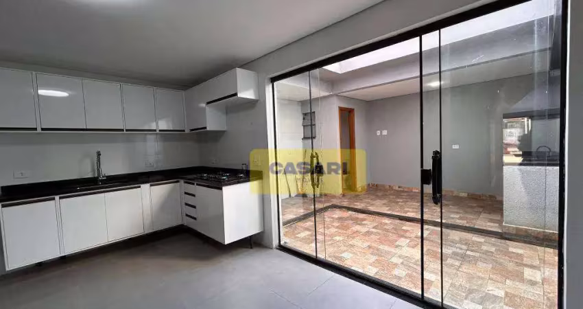 Sobrado com 3 dormitórios à venda, 175 m²- Assunção - São Bernardo do Campo/SP