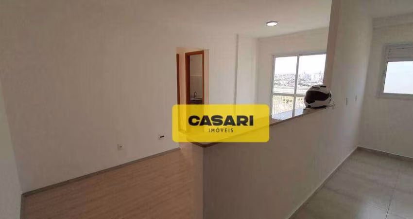 Apartamento com 2 dormitórios à venda, 51 m² - Utinga - Santo André/SP