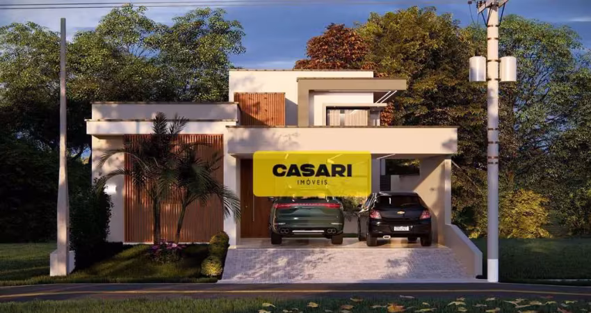 Casa com 3 dormitórios, sendo 2 suítes à venda, 160 m² - Tropicália Garden - Boituva/SP