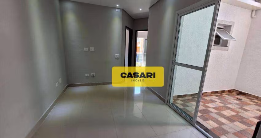 Apartamento com 2 dormitórios à venda, 55 m² - Jardim Teles de Menezes - Santo André/SP