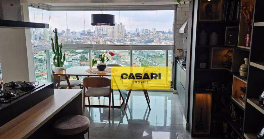 Apartamento com 2 dormitórios à venda, 83 m²- Vila Scapelli - Santo André/SP