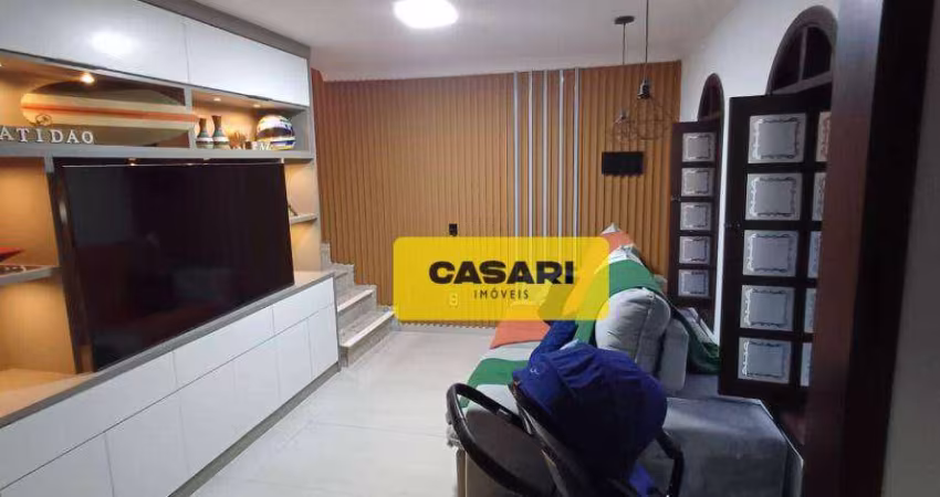 Sobrado com 3 dormitórios à venda, 166 m²  - Assunção - São Bernardo do Campo/SP
