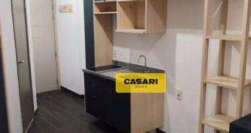Apartamento com 1 dormitório para alugar, 20 m²  - Santo Antônio - São Caetano do Sul/SP