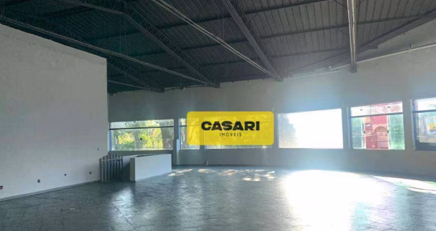 Salão para alugar, 400 m² - Vila Príncipe de Gales - Santo André/SP