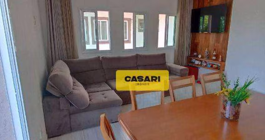 Sobrado com 3 dormitórios à venda, 125 m² - Jardim Vila Rica - Santo André/SP