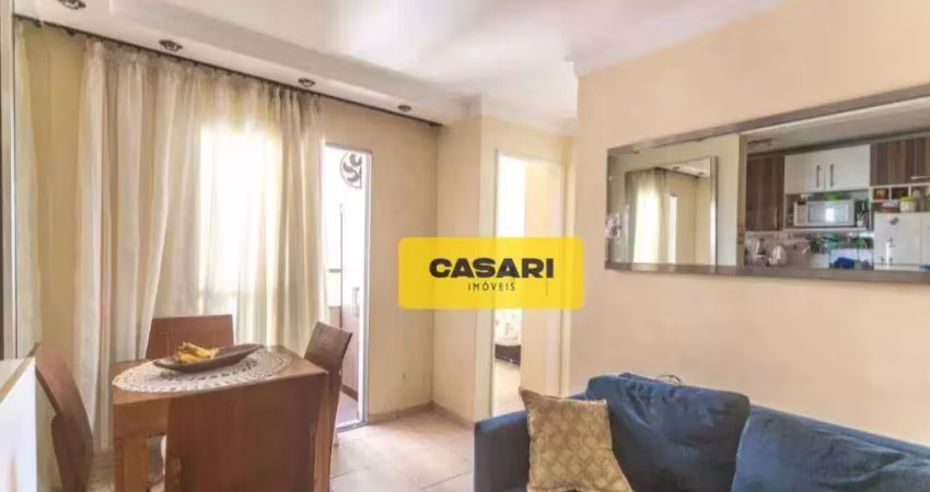 Apartamento com 2 dormitórios, 50 m² - venda ou aluguel - Taboão - São Bernardo do Campo/SP