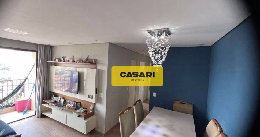 Apartamento com 3 dormitórios à venda, 75 m² - Vila Floresta - Santo André/SP