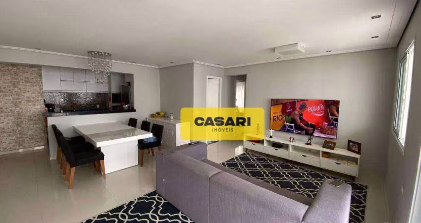Apartamento com 2 dormitórios à venda, 91 m²- Centro - São Bernardo do Campo/SP