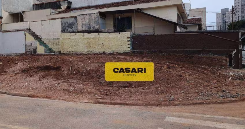 Terreno à venda, 258 m² - Independência - São Bernardo do Campo/SP