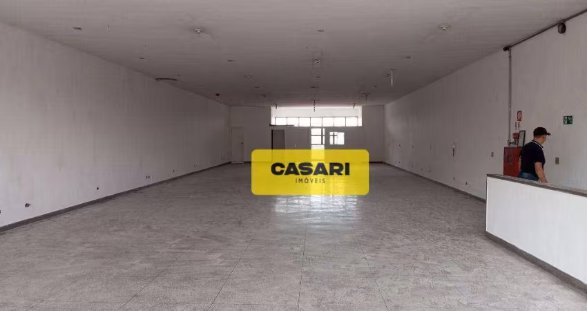 Salão para alugar, 330 m²- Paulicéia - São Bernardo do Campo/SP