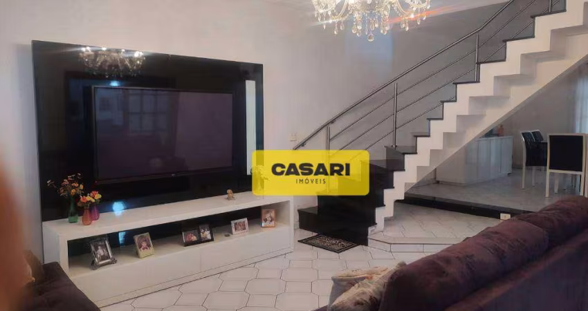 Sobrado com 3 dormitórios à venda, 296 m² - Jardim Calux - São Bernardo do Campo/SP