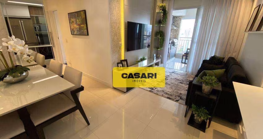 Apartamento com 2 dormitórios à venda, 73 m² - Centro - São Caetano do Sul/SP