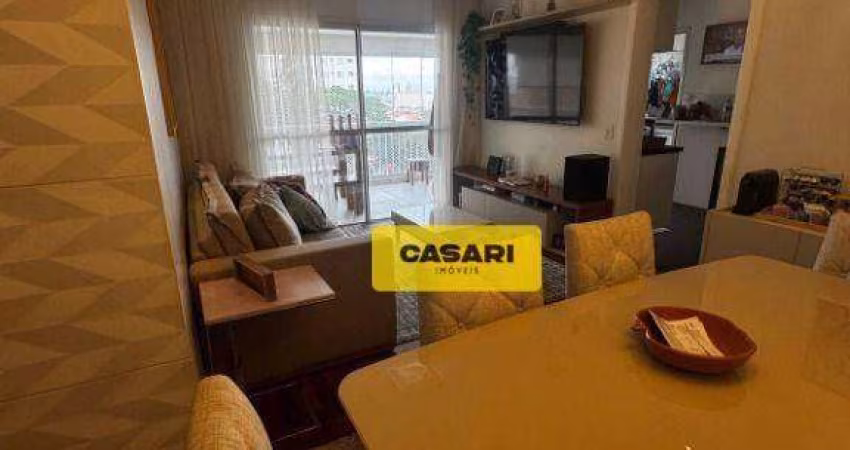 Apartamento com 3 dormitórios à venda, 109 m²- Santa Maria - São Caetano do Sul/SP