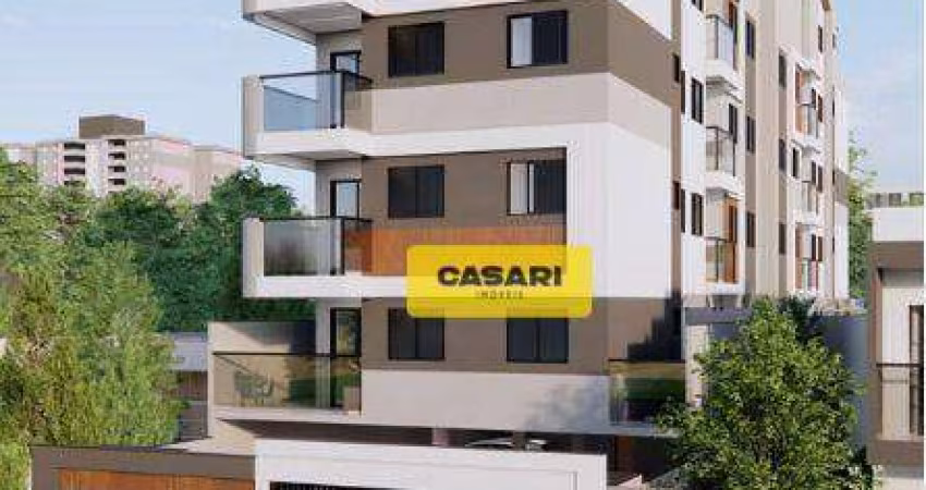 Apartamento com 2 dormitórios à venda, 48 m² - Figueiras - Santo André/SP