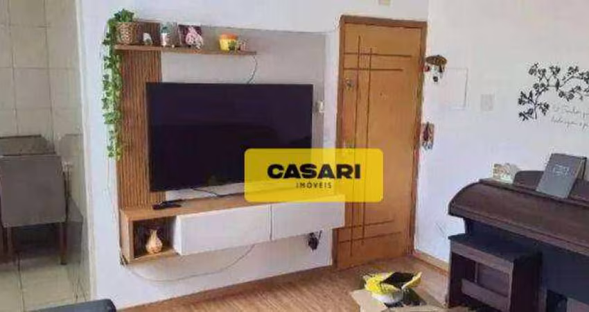 Apartamento com 2 dormitórios à venda, 63 m²  - Utinga - Santo André/SP