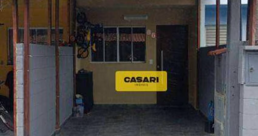 Sobrado à venda, 69 m² por R$ 270.000,00 - Jardim Santo André - Santo André/SP