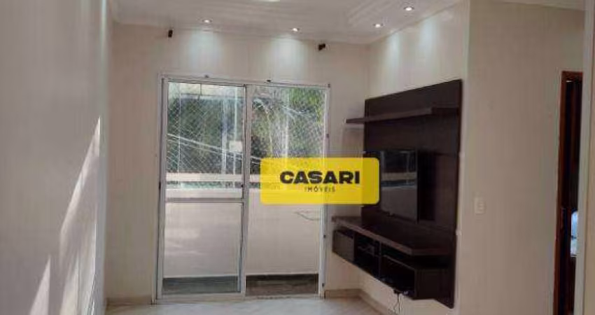 Apartamento com 2 dormitórios para alugar, 56 m²- Assunção - São Bernardo do Campo/SP
