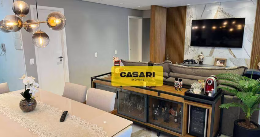 Apartamento com 3 dormitórios à venda, 114 m² - Centro - Santo André/SP