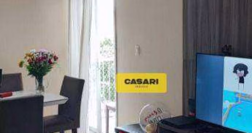 Apartamento com 2 dormitórios à venda, 59 m² - Vila Palmares - Santo André/SP