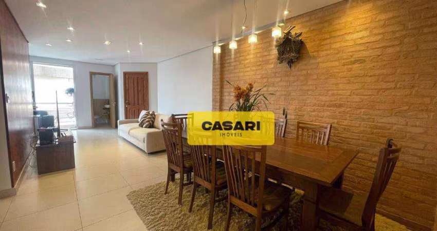 Apartamento com 3 dormitórios para alugar, 133 m² - Centro - São Bernardo do Campo/SP
