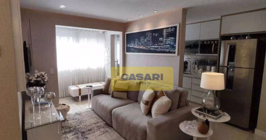 Apartamento com 2 dormitórios à venda, 54 m² - Centro - Diadema/SP