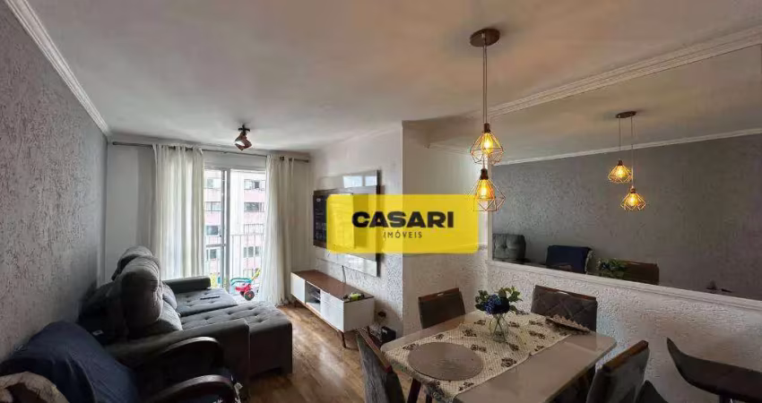 Apartamento com 3 dormitórios, 67 m² - venda- Centro - Diadema/SP