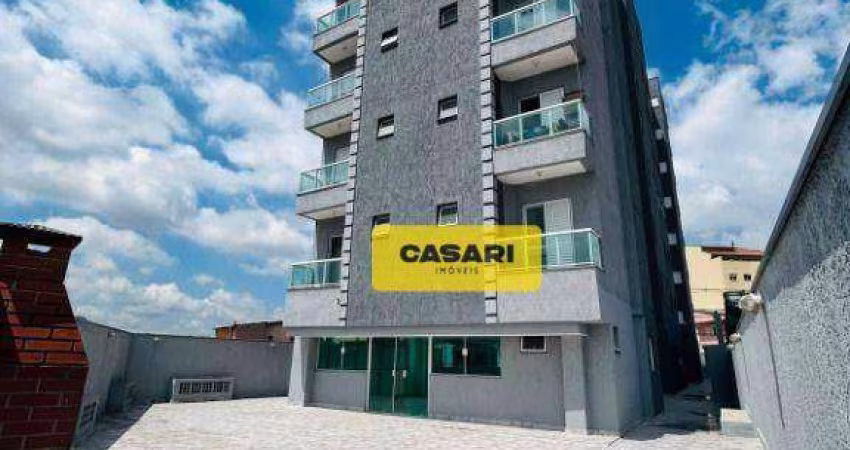 Apartamento com 2 dormitórios, 56 m² - venda ou aluguel - Parque João Ramalho - Santo André/SP