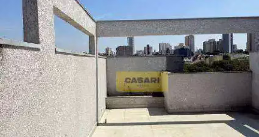 Cobertura com 2 dormitórios à venda, 100 m² - Jardim - Santo André/SP