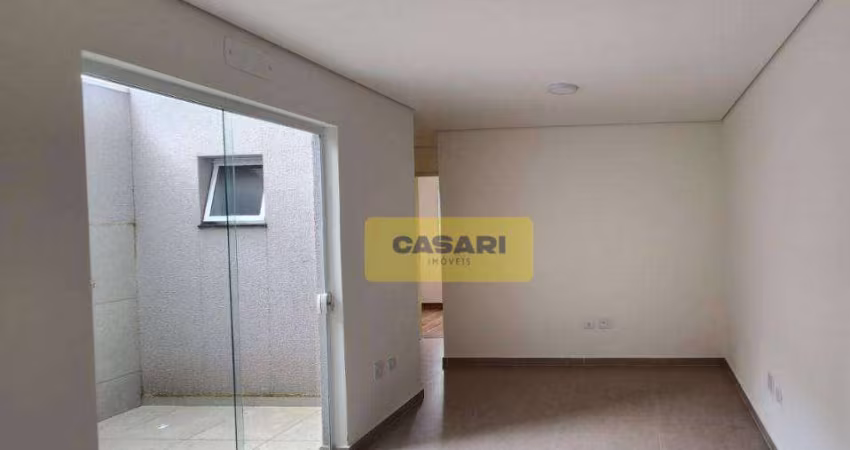 Apartamento com 2 dormitórios à venda, 50 m² - Vila Bastos - Santo André/SP