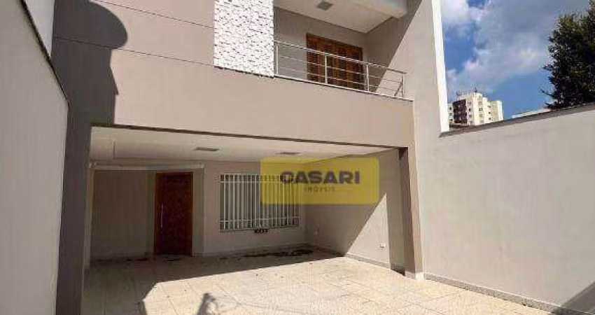 Sobrado com 3 dormitórios para alugar, 190 m² - Nova Petrópolis - São Bernardo do Campo/SP