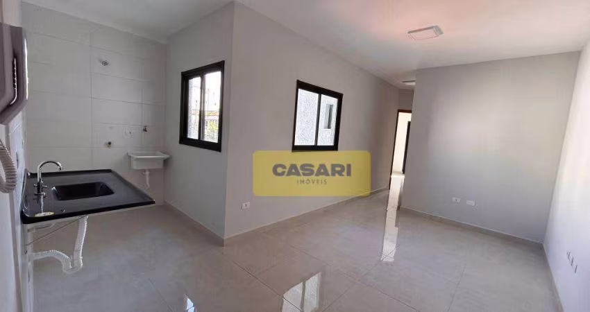 Apartamento com 2 dormitórios à venda, 50 m² - Vila Helena - Santo André/SP