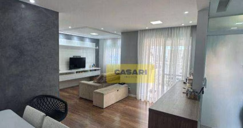 Apartamento com 2 dormitórios à venda, 74 m² - Jardim Hollywood - São Bernardo do Campo/SP