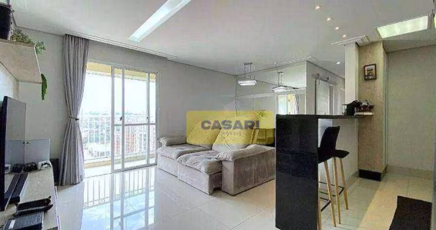 Apartamento com 3 dormitórios à venda, 84 m² - Mauá - São Caetano do Sul/SP