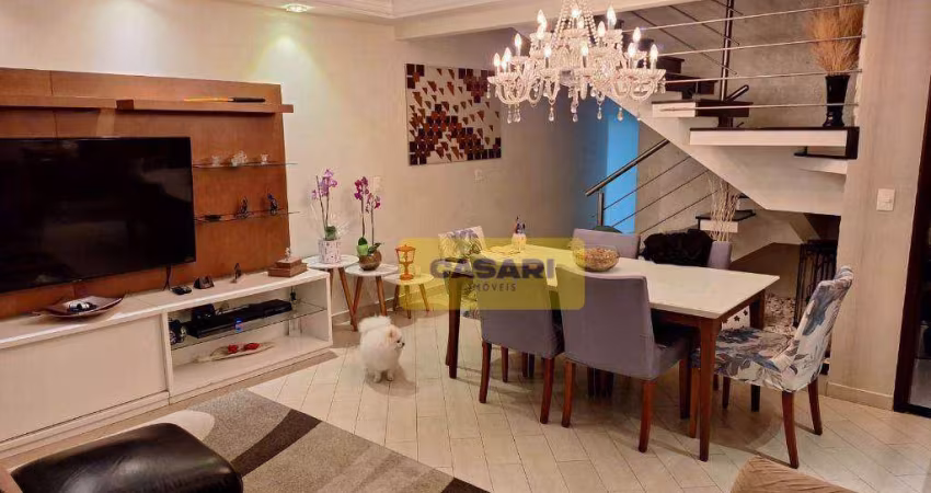 Cobertura com 3 dormitórios à venda, 170 m² - Santa Maria - Santo André/SP
