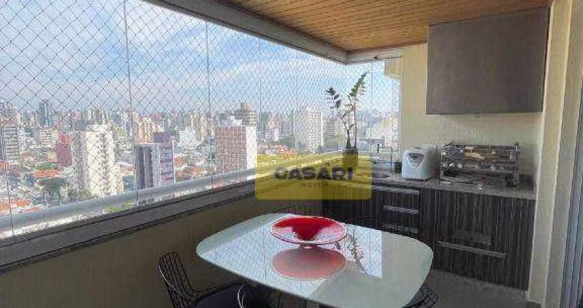 Apartamento com 3 dormitórios à venda, 128 m² - Centro - Santo André/SP