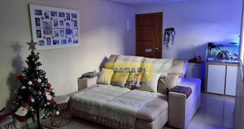 Cobertura com 2 dormitórios à venda, 107 m² - Vila Tibiriçá - Santo André/SP