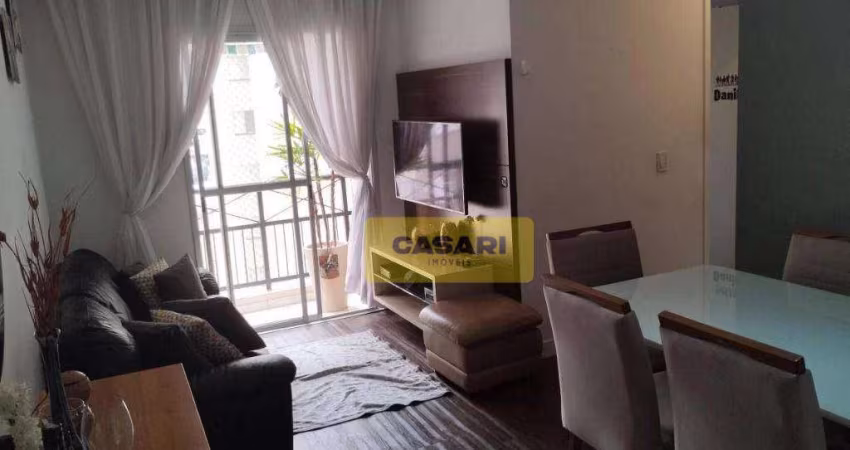 Apartamento com 3 dormitórios à venda, 65 m² - Jardim Stella - Santo André/SP