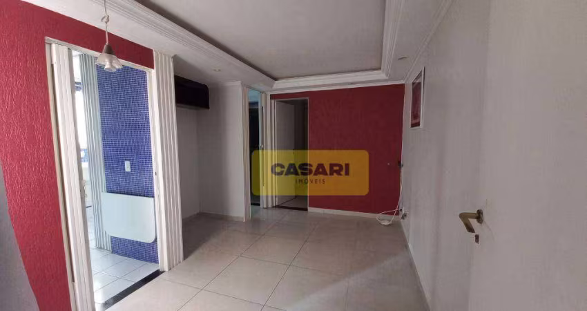 Apartamento com 2 dormitórios para alugar, 44 m² por R$ 1.484,48/mês - Demarchi - São Bernardo do Campo/SP